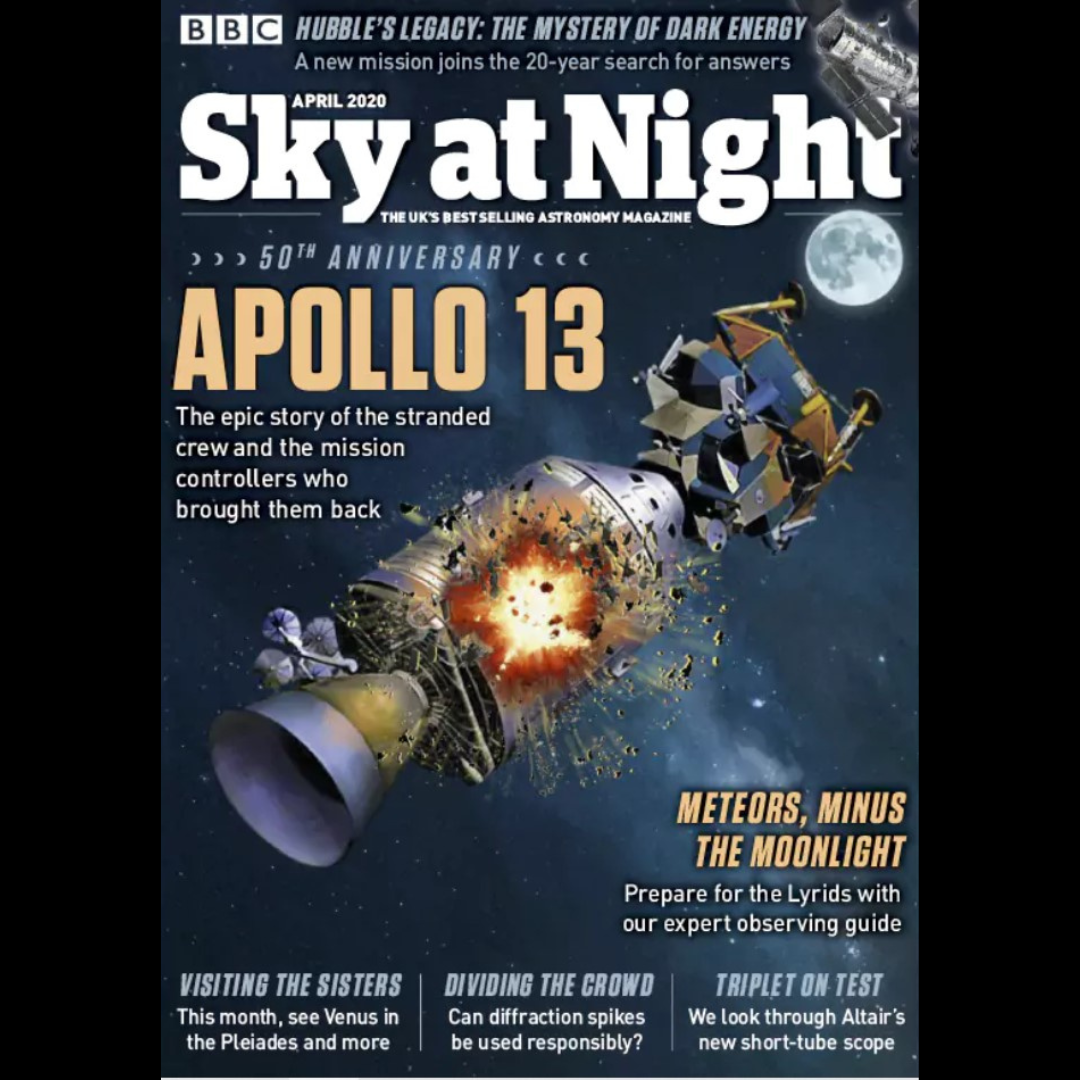 Article OVNI-M dans le magazine "Sky at Night" Royaume-Uni