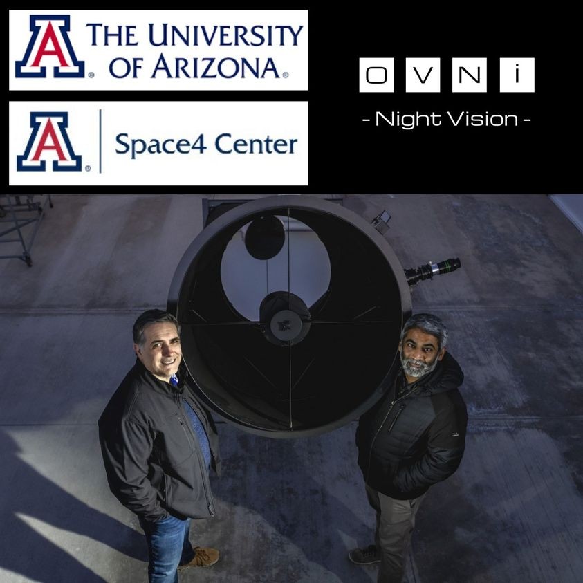 L'Université d'Arizona utilisera des oculaires OVNI Night Vision
