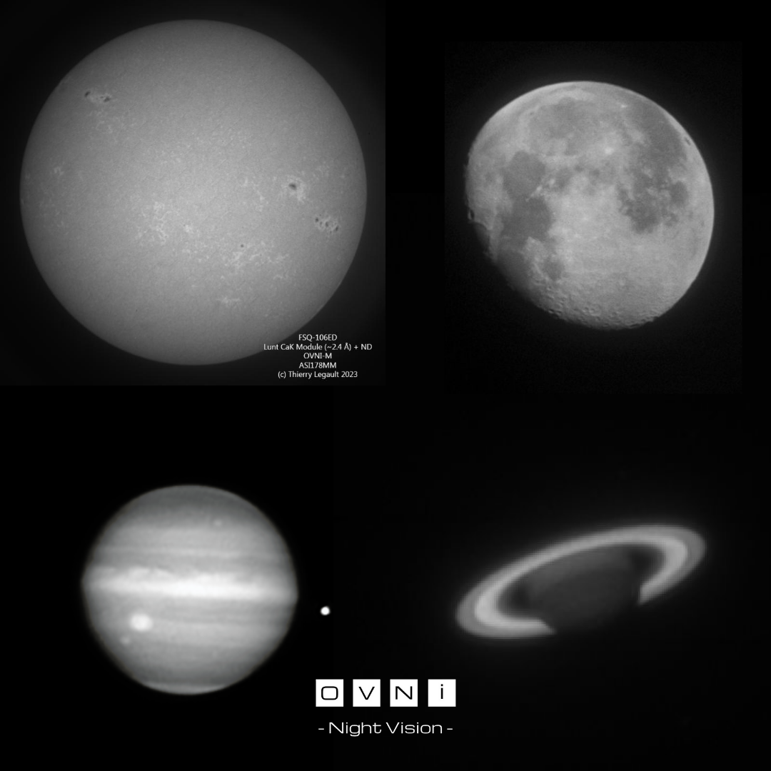 Observation visuelle du système solaire et imagerie
