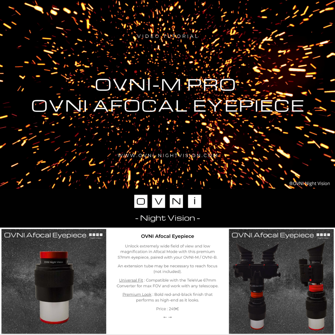 Tutoriels vidéo : Découvrez le nouvel oculaire OVNI Afocal Eyepiece