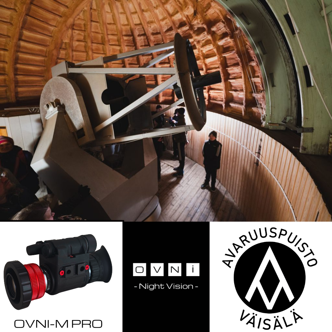 OVNI-M PRO × Space Park Väisälä (Finlande) : Une révolution visuelle pour le futur de l'astronomie ! 